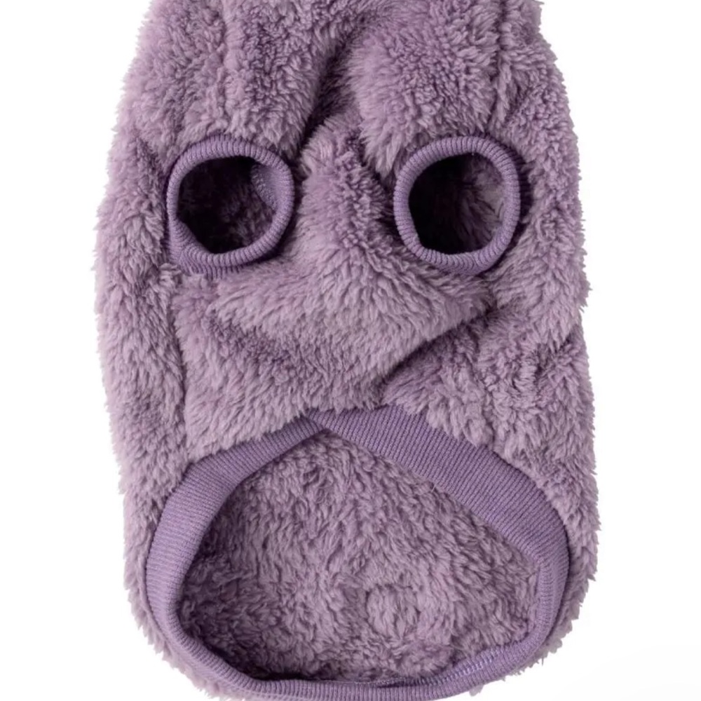Perfectly cozy Lavender Purple Turtle Teddy Fuzzyard Size 5. - Picture 5 of 7